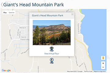 Map Guide - Giants Head Mountain